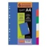 302010-SEPARADORES SENFORT DYNAMIC PP OPACO A4 precio por 5 unidades