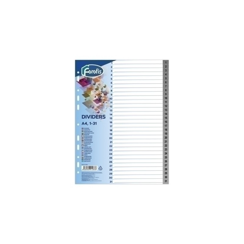 91283-INDICE FOROFIS PP NUM.A4 ps.1-31 IND.B/N precio por 5 unidades