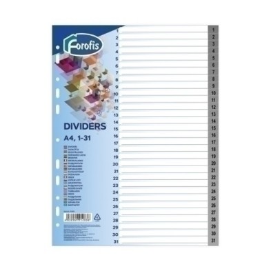 91283-INDICE FOROFIS PP NUM.A4 ps.1-31 IND.B/N precio por 5 unidades