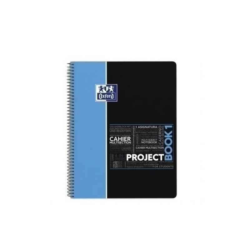 400043525-BLOCK OXF.STU.PP A4+ 80h CD.5 AZUL precio por 5 unidades