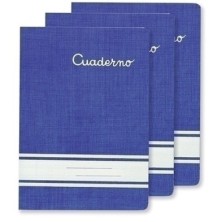 20101-LIBRETA PACSA CUADERNO A5+ 30h CD.4 AZUL precio por 20 unidades