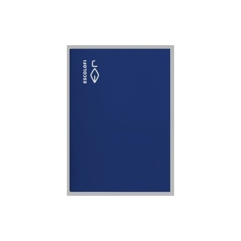 132092105-LIBRETA ESCOLOFI 4º 50h CD.5 70g AZUL precio por 10 unidades