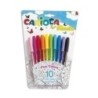 42775-BOLIGRAFO CARIOCA FIORELLA FLUO est.10 precio por 1 unidades