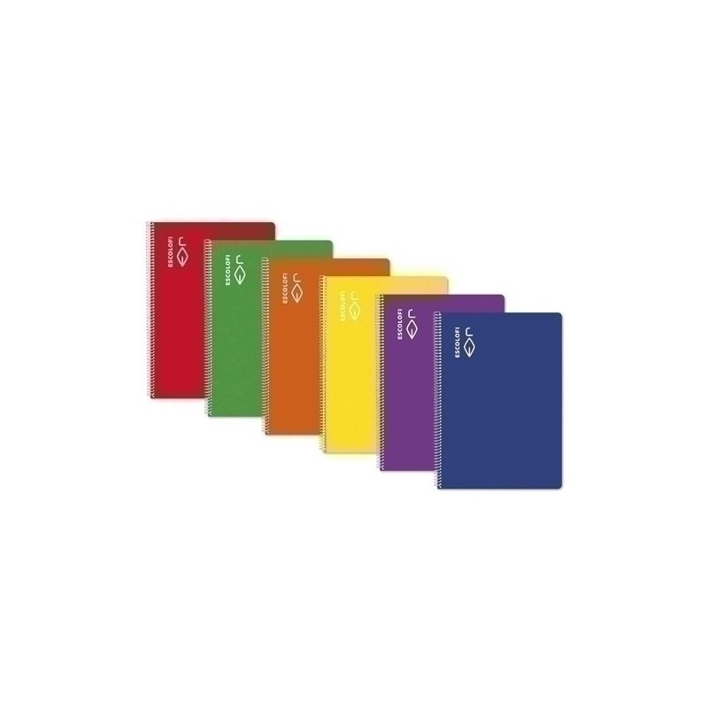 180940402-BLOCK ESCOLOFI A4 80h PT.5 70g NARANJA precio por 5 unidades