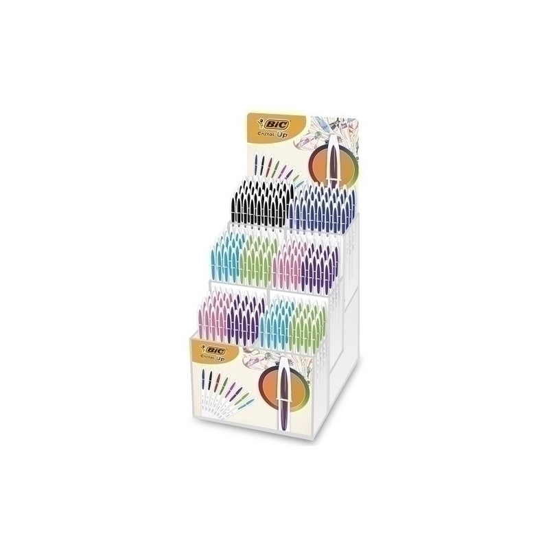 958157-BOLIG.BIC CRISTAL UP SURTIDO EXP.180 precio por 1 unidades