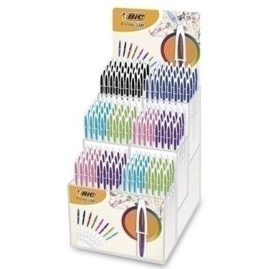 958157-BOLIG.BIC CRISTAL UP SURTIDO EXP.180 precio por 1 unidades