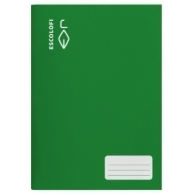 131085504-LIBRETA ESCOLOFI A4 32h PT.3.5 70g VERDE precio por 10 unidades