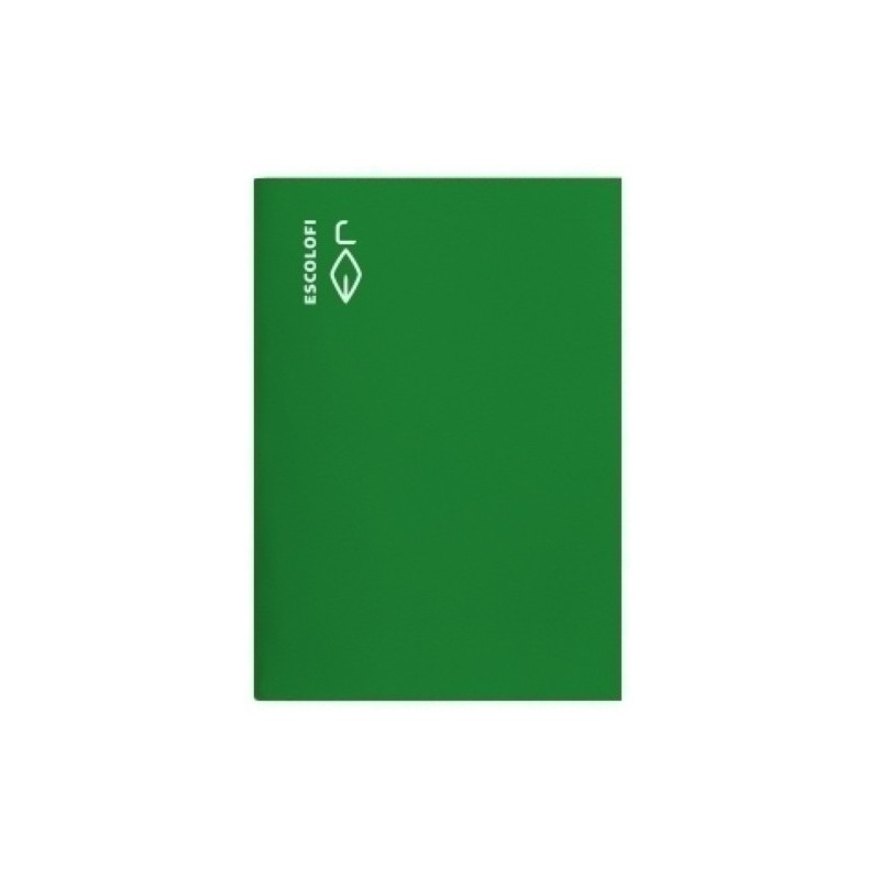 132100004-LIBRETA ESCOLOFI 4º 50h MILIM. 70g VERDE precio por 10 unidades