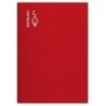 132100101-LIBRETA ESCOLOFI Fº 50h MILIM. 70g ROJO precio por 10 unidades