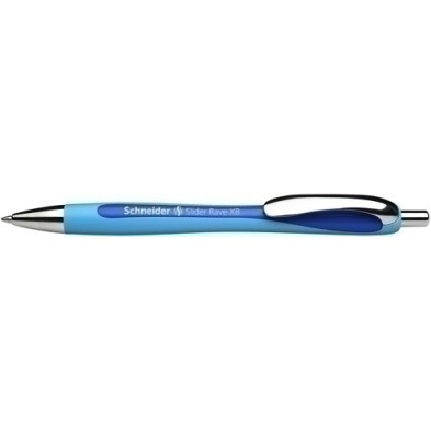 SH132503-BOLIGRAFO SCHNEIDER SLIDER RAVE XB AZUL precio por 5 unidades