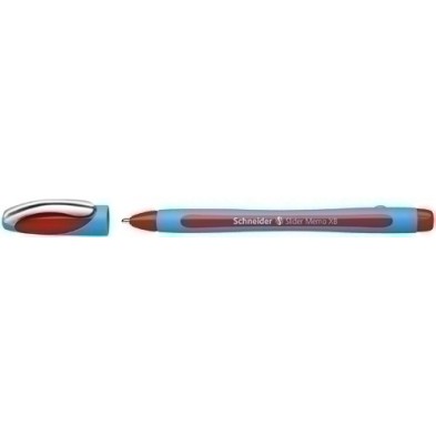 SH150202-BOLIGRAFO SCHNEIDER SLIDER MEMO XB ROJO precio por 10 unidades