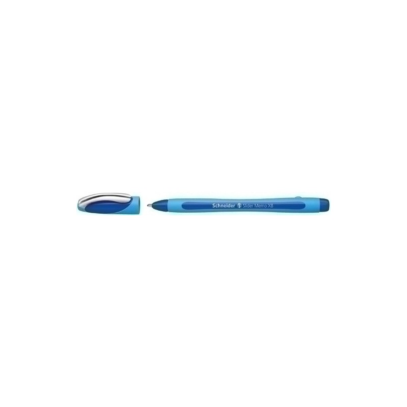 SH150203-BOLIGRAFO SCHNEIDER SLIDER MEMO XB AZUL precio por 10 unidades