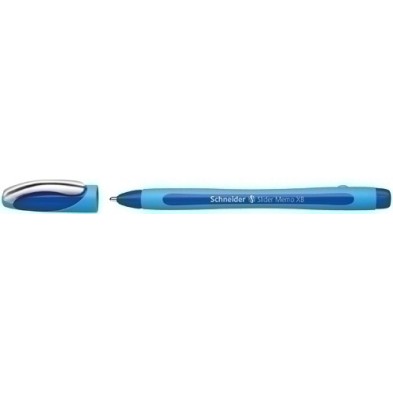 SH150203-BOLIGRAFO SCHNEIDER SLIDER MEMO XB AZUL precio por 10 unidades