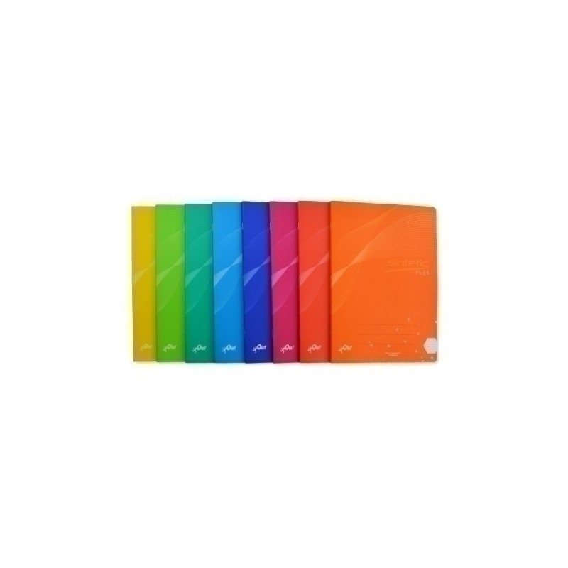 LPA59035-LIBRETA OLEF PP A5+ 48h PT.3.5 90g COL.( precio por 6 unidades
