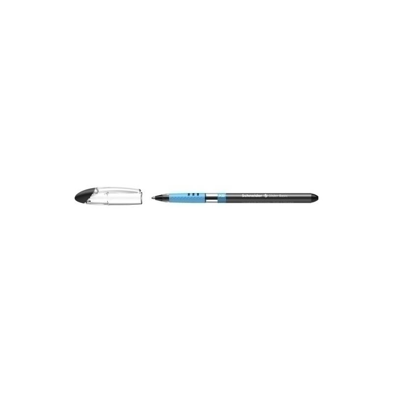 SH151201-BOLIGRAFO SCHNEIDER SLIDER BASIC XB NEGR precio por 10 unidades