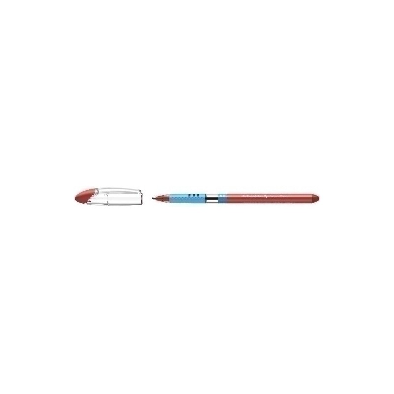 SH151202-BOLIGRAFO SCHNEIDER SLIDER BASIC XB ROJO precio por 10 unidades