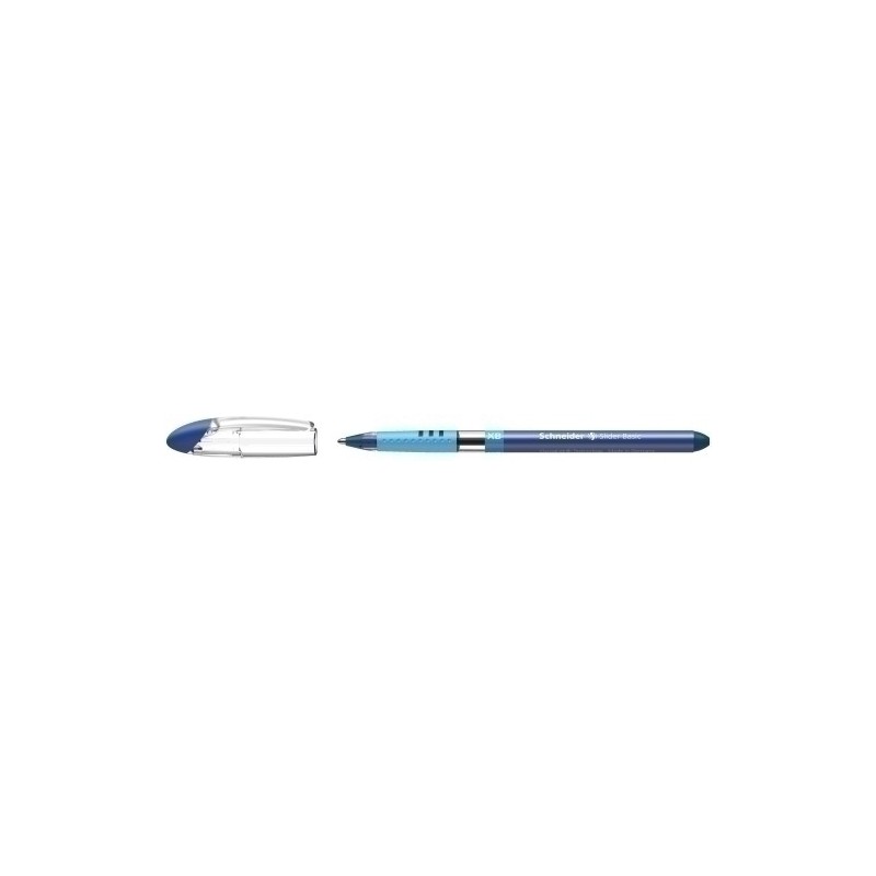 SH151203-BOLIGRAFO SCHNEIDER SLIDER BASIC XB AZUL precio por 10 unidades