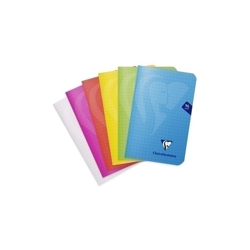 303592C-LIBRETA CLAIREFONTAINE PP 9x14 48 HJ.5X5 precio por 10 unidades
