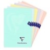 308686C-LIBRETA CLAIRE. PP A5 48 HJS.HRZ PASTEL precio por 10 unidades