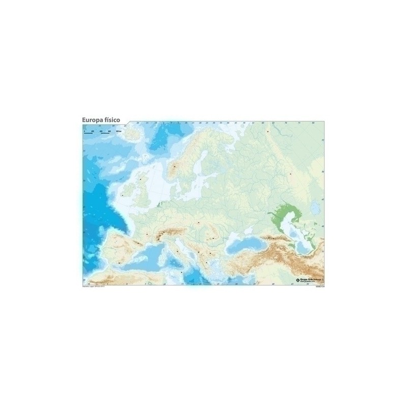MM0104-MAPA MUDO ERIK COLOR FISICO EUROPA precio por 50 unidades