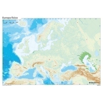 MM0104-MAPA MUDO ERIK COLOR FISICO EUROPA precio por 50 unidades
