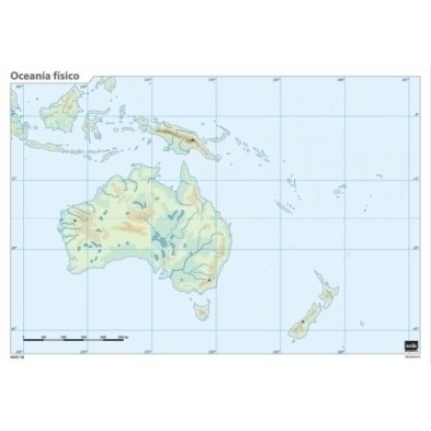 MM0138-MAPA MUDO ERIK COLOR FISICO OCEANIA precio por 50 unidades