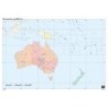 MM0137-MAPA MUDO ERIK COLOR POLITICO OCEANIA precio por 50 unidades