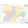 MM0141-MAPA MUDO ERIK COLOR POLITICO CAST. LEON precio por 50 unidades