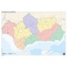 MM0135-MAPA MUDO ERIK COLOR POLITICO ANDALUCIA precio por 50 unidades