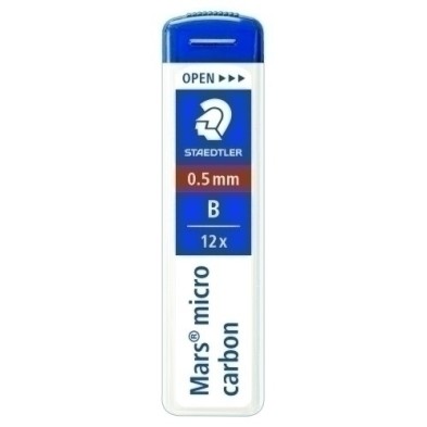 250 05-B-MINAS STAED.250 MARS M. 0.5 - B (Tb.12) precio por 12 unidades