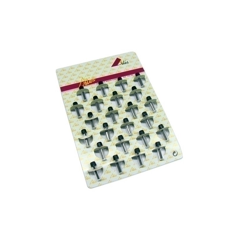 740/28-MINAS COMPAS CARTON 24 TUBOS precio por 1 unidades