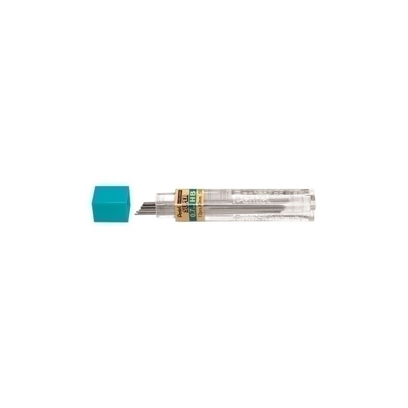 50-7-Pentel-HB-MINAS PENTEL 0.7 - HB (Tb.12) precio por 12 unidades