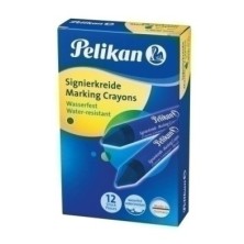 100436042-CERA MARCAD.PELIKAN DURA AZUL (Cj.12) precio por 1 unidades