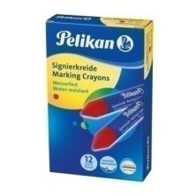 100436045-CERA MARCAD.PELIKAN DURA ROJO (Cj.12) precio por 1 unidades