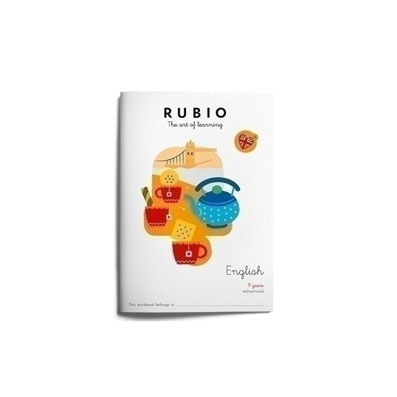 RE9A-CUADERNO RUBIO A4  ENGLISH ADVANCED 9 precio por 5 unidades