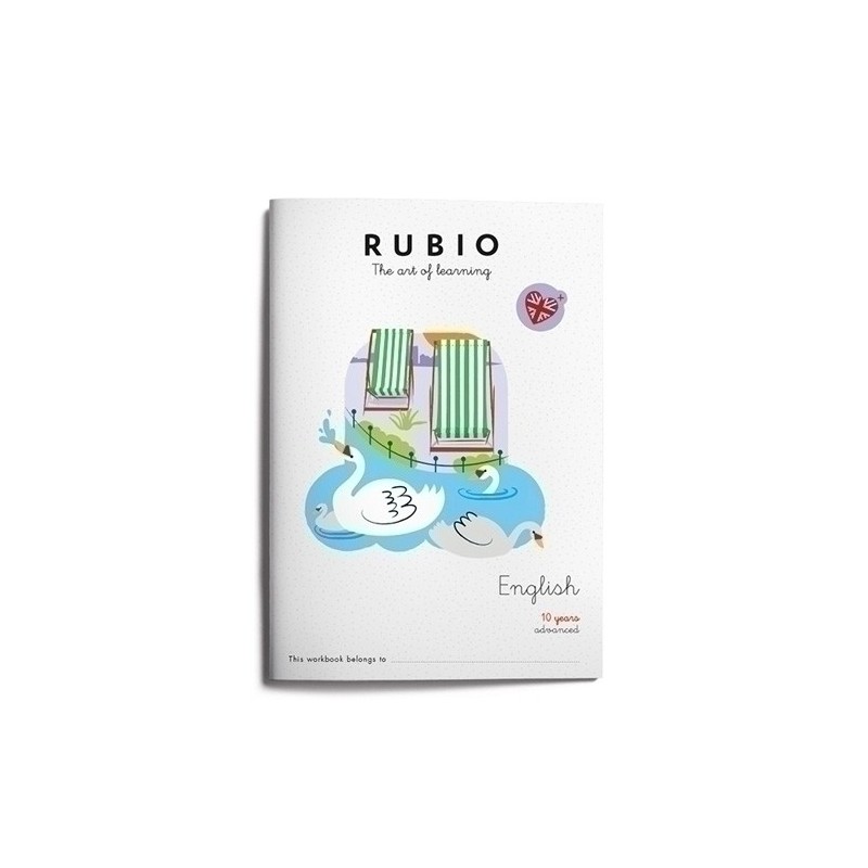 RE10A-CUADERNO RUBIO A4  ENGLISH ADVANCED 10 precio por 5 unidades