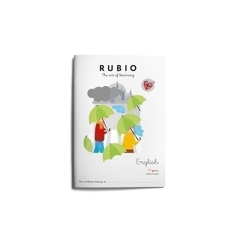 RE11A-CUADERNO RUBIO A4  ENGLISH ADVANCED 11 precio por 5 unidades