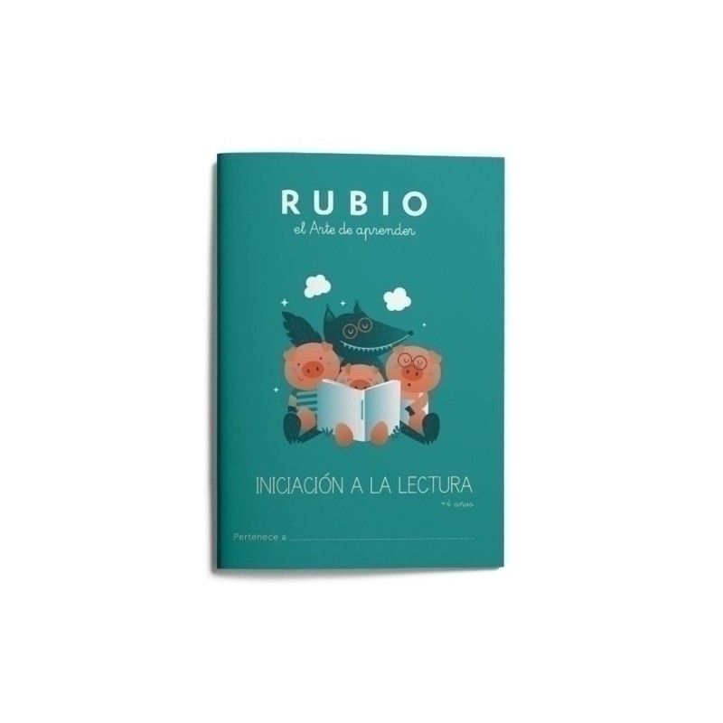 IL4-CUADERNO RUBIO A5 INICIACION LECTURA +4 precio por 5 unidades