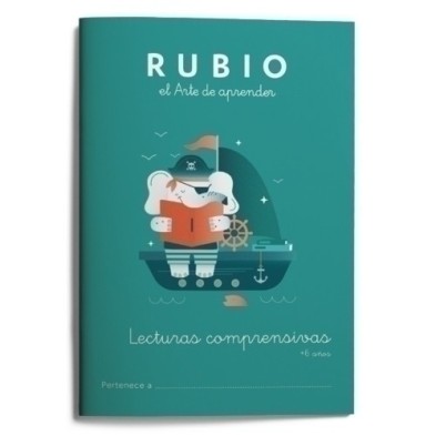 LC6-CUADERNO RUBIO A5 LECTURAS COMPR. +6 precio por 5 unidades