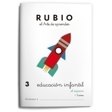 EI3-CUADERNO RUBIO A5 EDU. INF. 3 EL ESPACIO precio por 10 unidades
