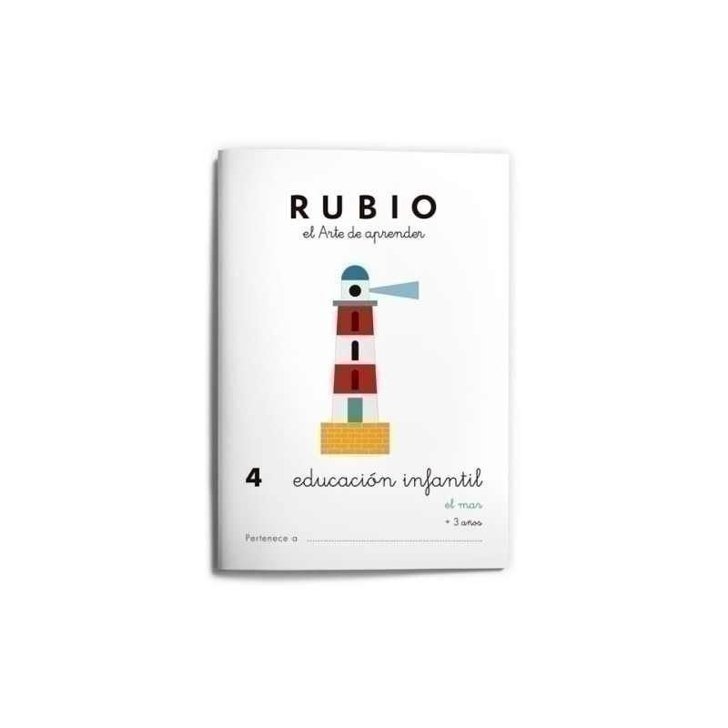 EI4-CUADERNO RUBIO A5 EDU. INF. 4 EL MAR precio por 10 unidades
