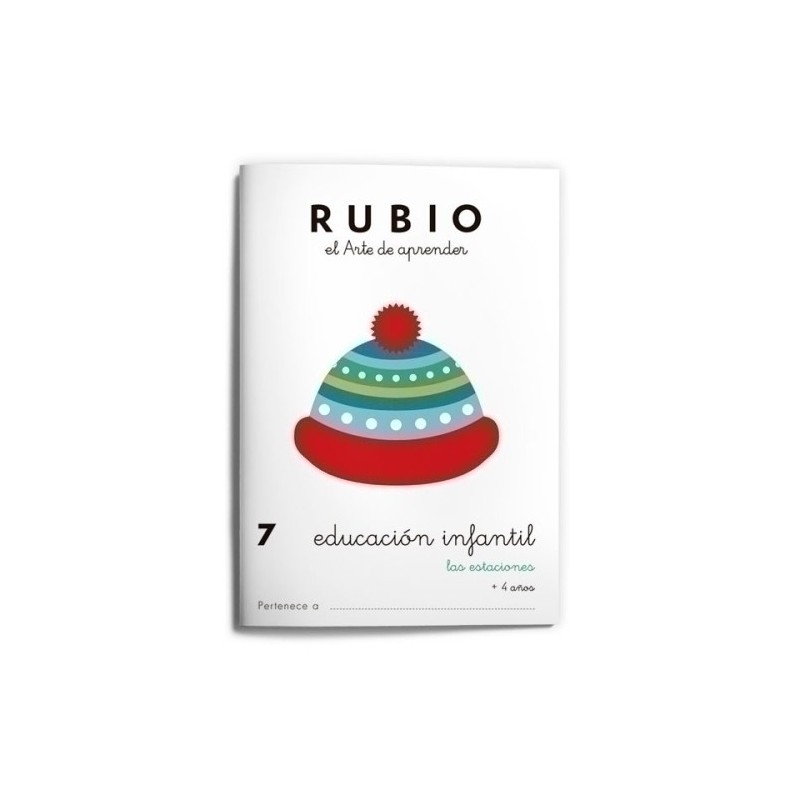 EI7-CUADERNO RUBIO A5 EDU. INF. 7 LAS ESTACI precio por 10 unidades