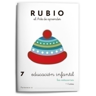 EI7-CUADERNO RUBIO A5 EDU. INF. 7 LAS ESTACI precio por 10 unidades