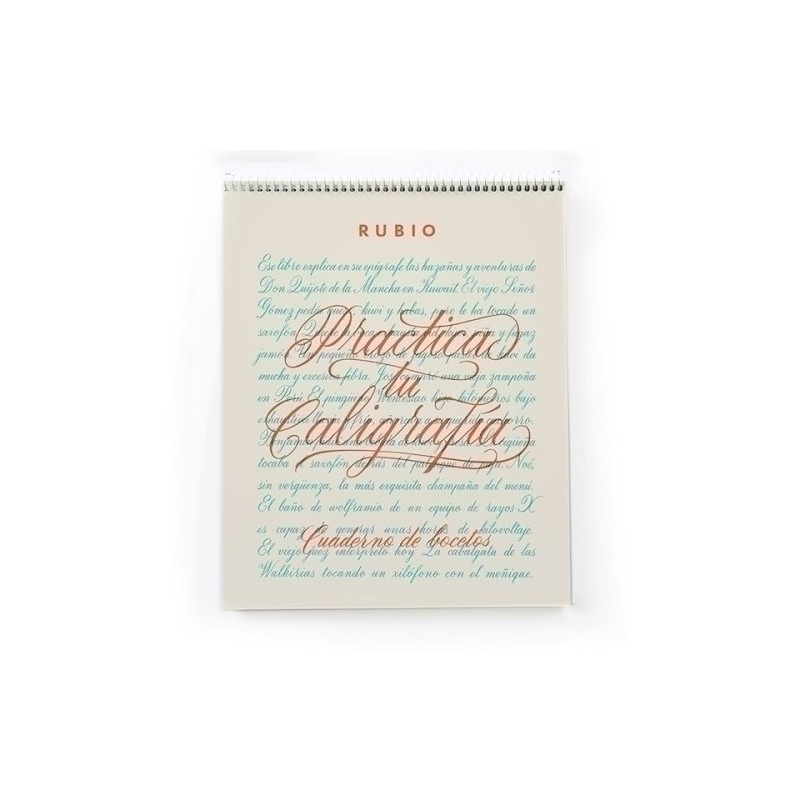 CALIG-CUADERNO RUBIO BOCETOS CALIGRAFIA precio por 5 unidades