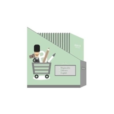 CONTENEDORA4-CUADERNO RUBIO EXPOSIT. CARTON A4 de 54 precio por 1 unidades