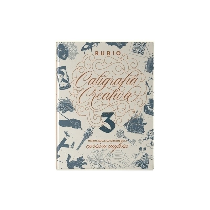 CALCRE3-CUADERNO RUBIO CALIGRAFIA CREATIVA 3 precio por 1 unidades