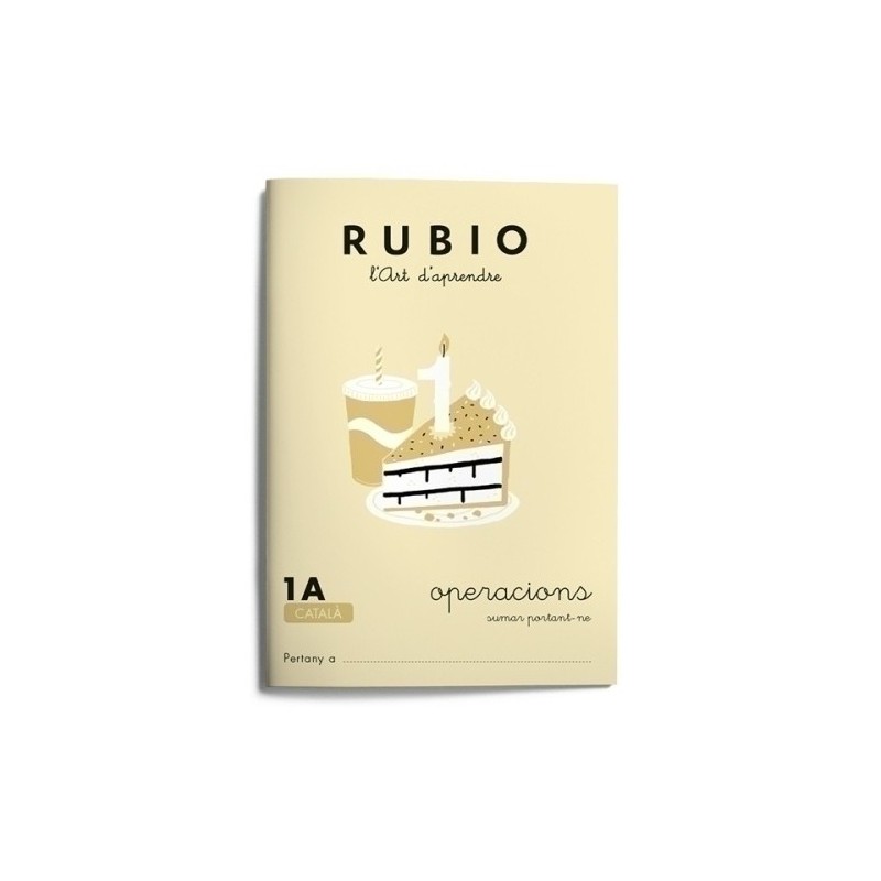 PC1A-CAT-CUADERNO RUBIO (CAT) A5 OPERAC.y PROB.1A precio por 10 unidades
