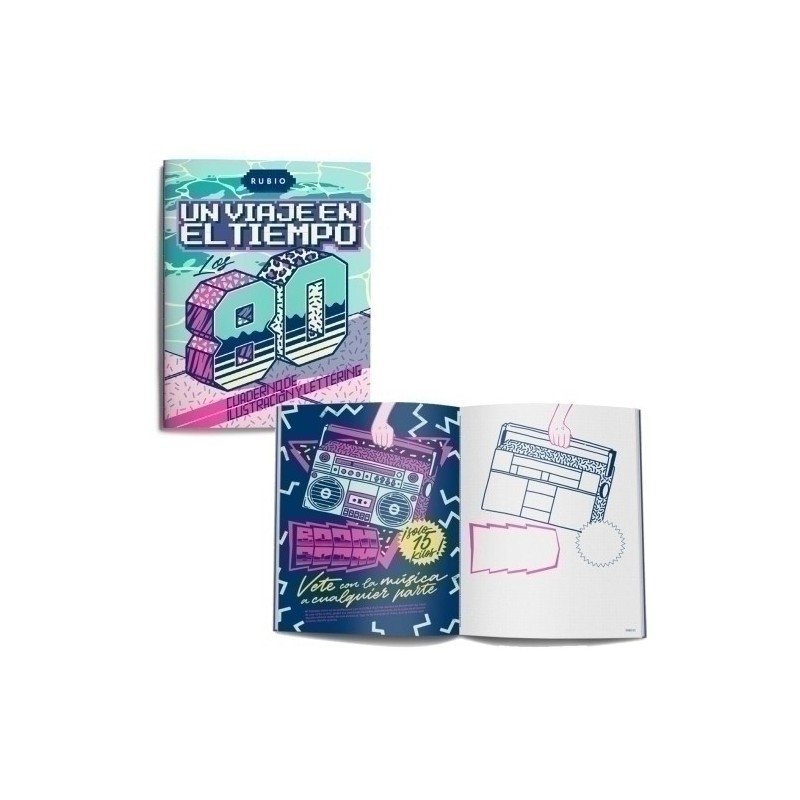 UVT_80-CUADERNO RUBIO 20x26 VIAJE TIEMPO 80 precio por 1 unidades