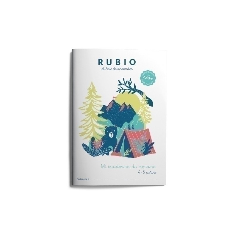 VERANO45-CUADERNO RUBIO A4 VERANO 4-5 precio por 5 unidades