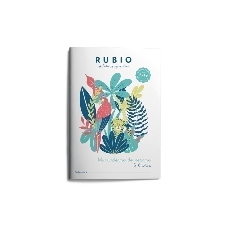 VERANO56-CUADERNO RUBIO A4 VERANO 5-6 precio por 5 unidades